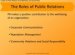 Roles of Public Relations